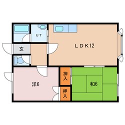 ビラシャンテ澄川の物件間取画像